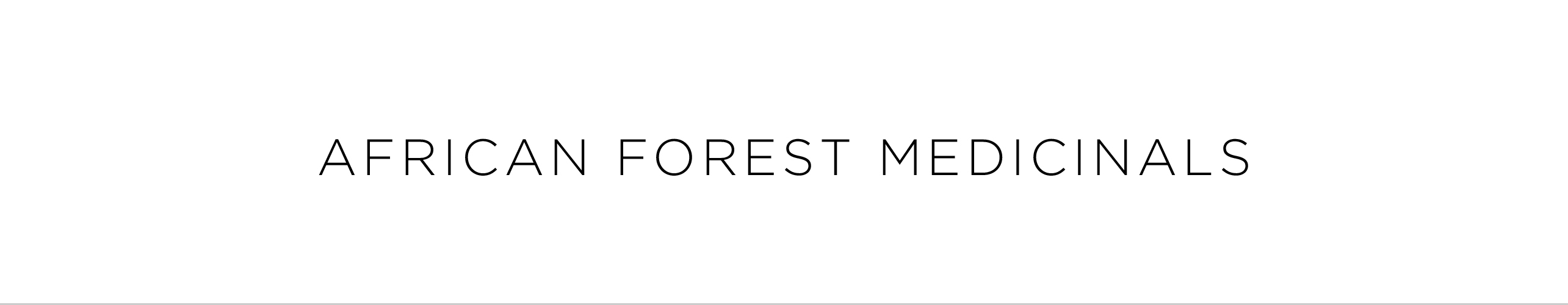 African Forest Medicinals African Forest Medicinals