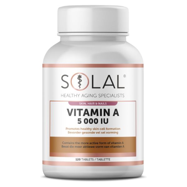 Solal Vitamin A 5000 iu 120s
