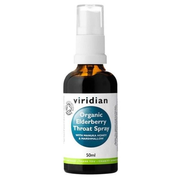 Viridian - Elderberry Throat 50ml