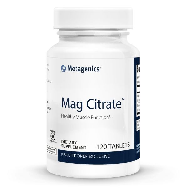 Metagenics Mag Citrate 120s