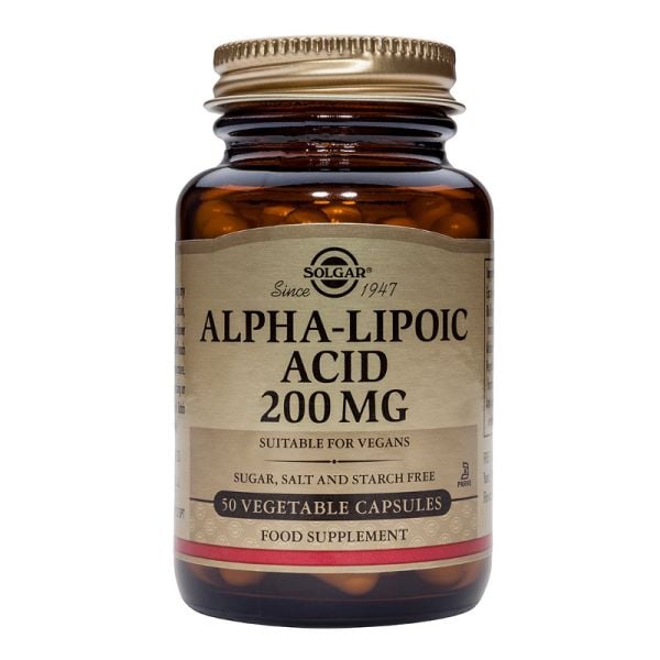 Solgar - Alpha Lipoic Acid 200mg 50s