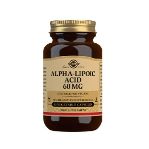 Solgar - Alpha Lipoic Acid 60mg 30s