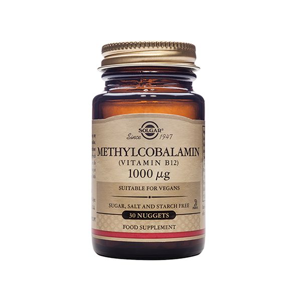 Solgar Methylcobalamin (Vitamin B12) 1000 ug 30s