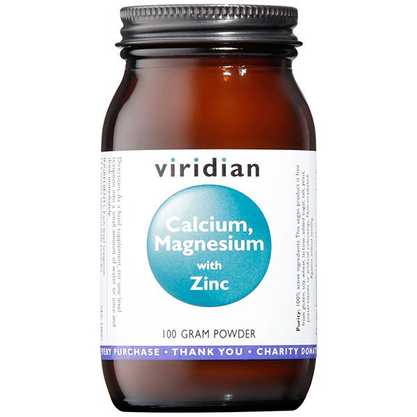 Viridian Calcium, Magnesium With Zinc 100g