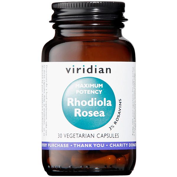 Viridian Maximum Potency Rhodiola Rosea 30s