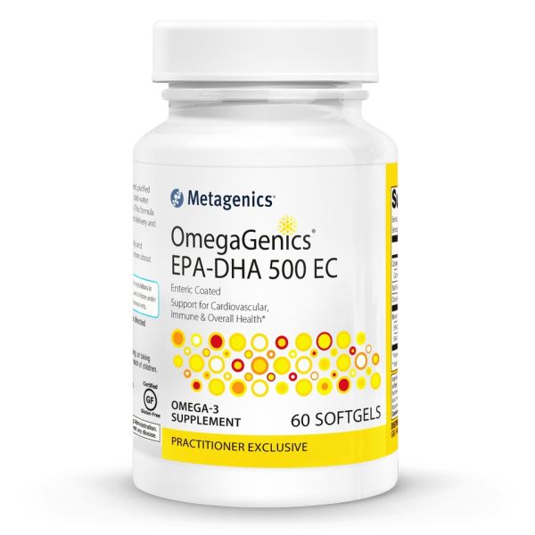  Metagenics OmegaGenics EPA-DHA 500 EC 60s