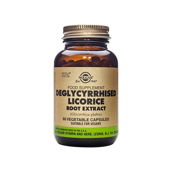 Solgar Deglycyrrhised Licorice Root Extract 60s