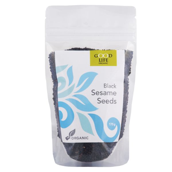 Good Life Organic Black Sesame Seeds  175g