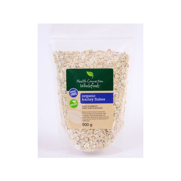 Health Connection Organic Barley Flakes 500g