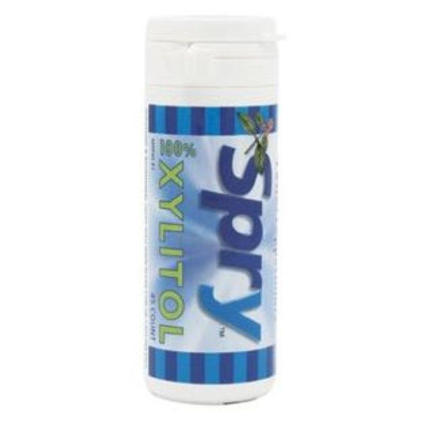 Mints With 100% Xylitol  - Peppermints Bottle