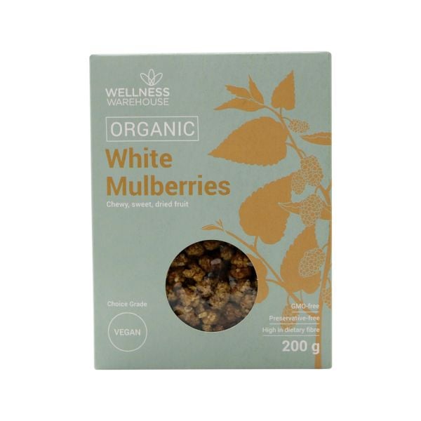 Wellness - Organic White Mulberries 200g