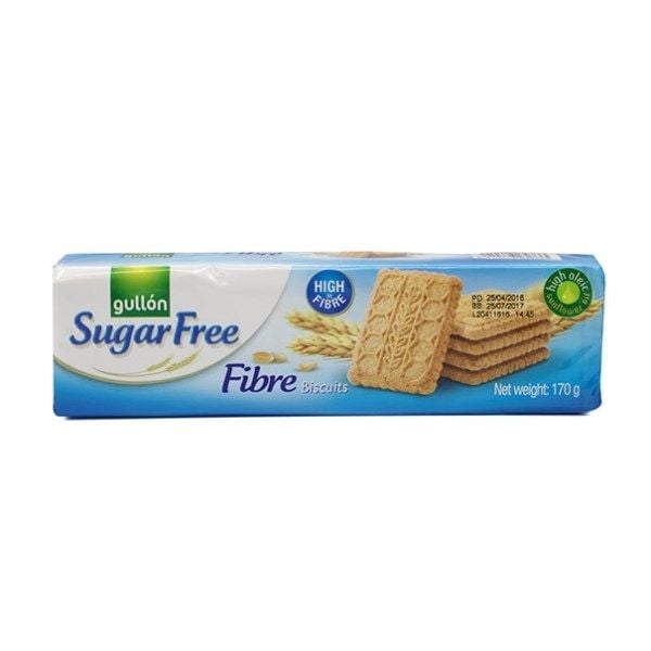 Gullon Fibre Biscuits - Sugar Free 170g