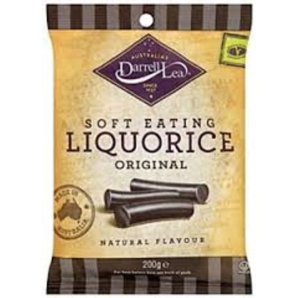 Darrel Lea Liquorice - Original flavour 200g