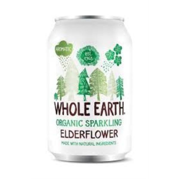 Whole Earth Organic Elderflower Drink 330ml