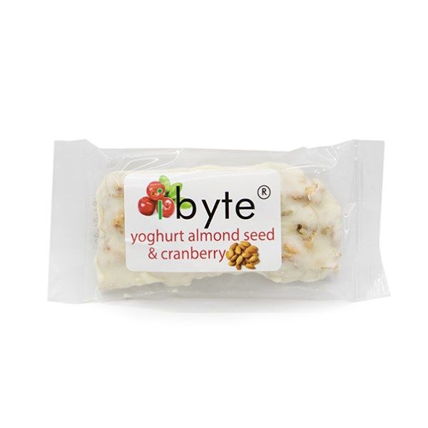 iByte Yoghurt Almond Seed & Cranberry Crunchie 40g