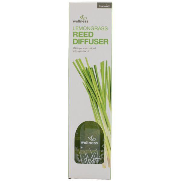 Wellness Lemongrass Reed Diffuser