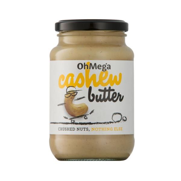 Oh Mega Smooth Cashew Nut Butter 400g