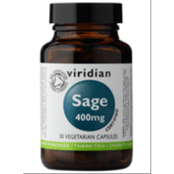 Viridian Organic Sage 30s