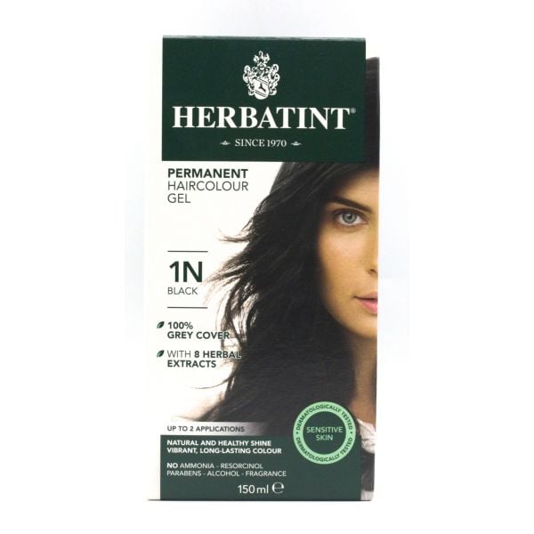Herbatint - Hair Colour Black 1N 150ml