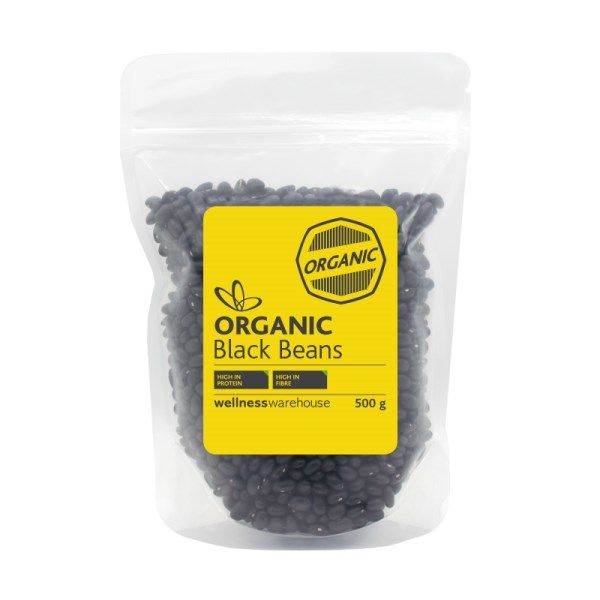 Wellness Organic Black Beans 500g