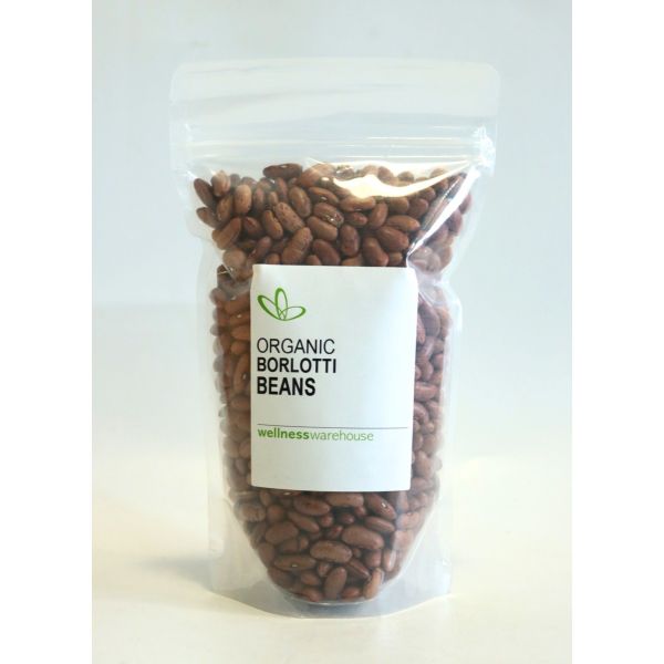 Wellness Organic Borlotti Beans 500g