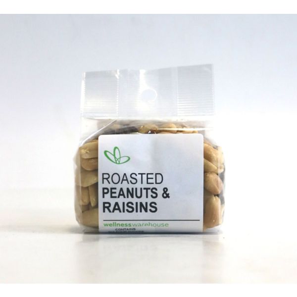 Wellness Roasted Peanuts And Raisins 100g
