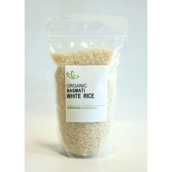 Wellness Organic Basmati White Rice 500g