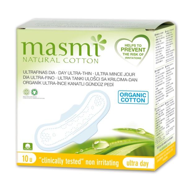 Masmi - Organic Cotton Ultrathin Pads Day 10s