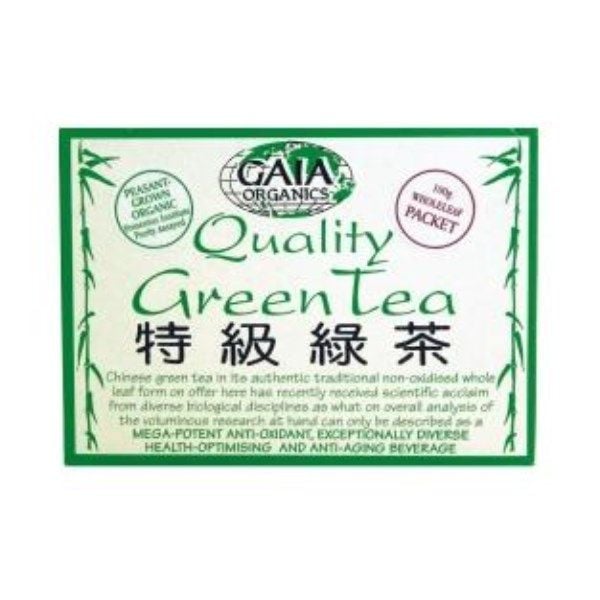Gaia - Green Tea Loose Organic 100g