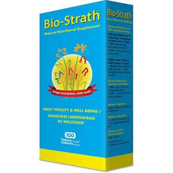 Bio-Strath Daily Vitality & Wellbeing 100s