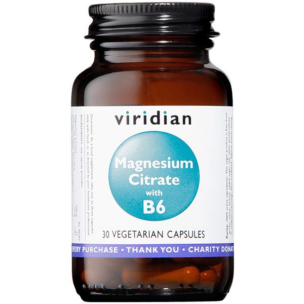 Viridian Magnesium Citrate With B6 30s