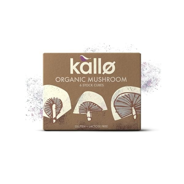 Kallo - Stock Cubes Mushroom Organic Gluten Free 66g