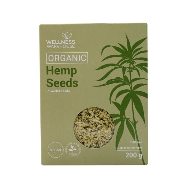 Wellness - Hemp Seeds Shelled Organic 200g
