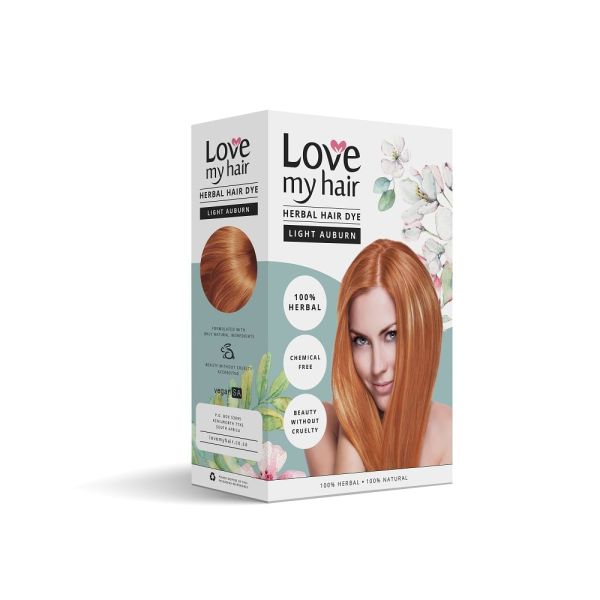 #Love My Hair - 100% Herbal Light Auburn