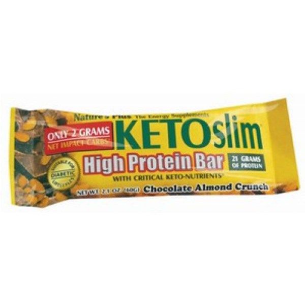 KETOslim High Protein Chocolate Almond Crunch Bar 60g