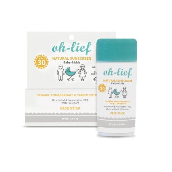 Oh-lief Sunscreen Face Stick Baby & Child SPF30