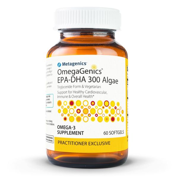 Metagenics OmegaGenics EPA-DHA 300 Algae 60s