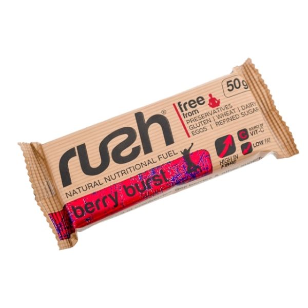 Rush Berry Burst Raw Bar 50g