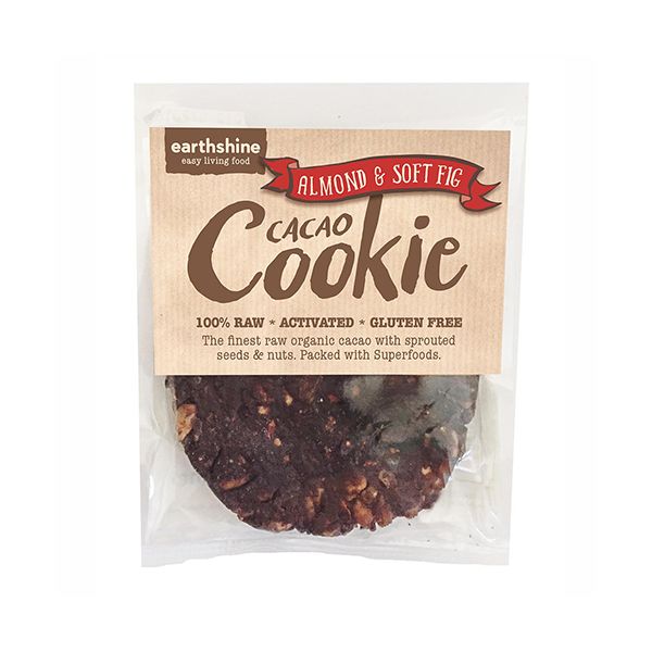 Earthshine Cacao Cookie Almond & Fig 35g