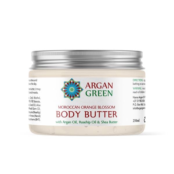 #Argan Green - Argan Green Orange Blossom Body Butter 250g