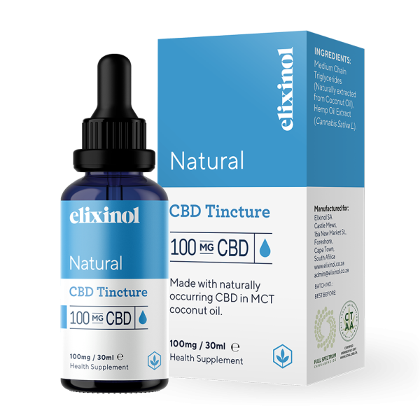 Elixinol - 100mg Natural 30ml