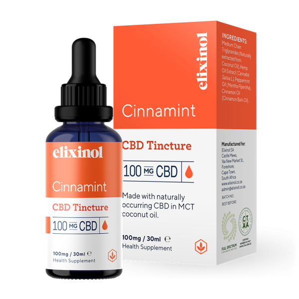 Elixinol - 100mg Cinnamint 30ml