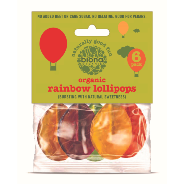 #Biona - Rainbow Lollies Organic