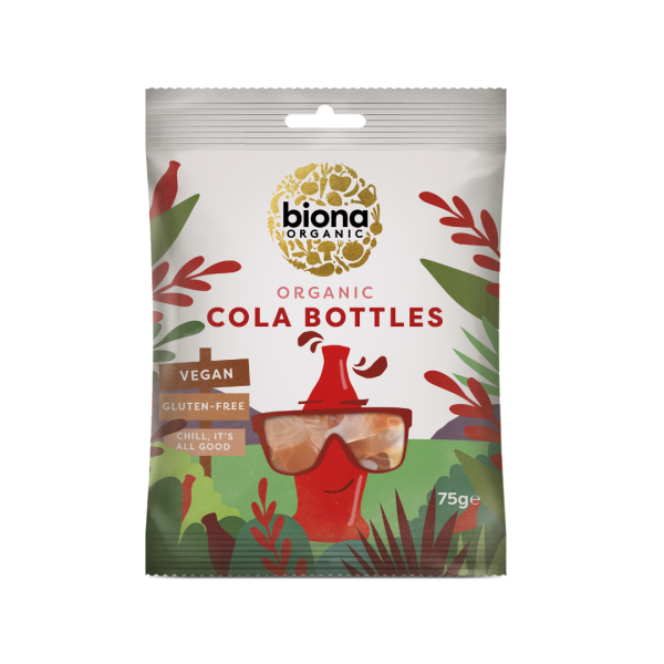 #Biona - Sweets Cool Cola Bottles Organic 75g