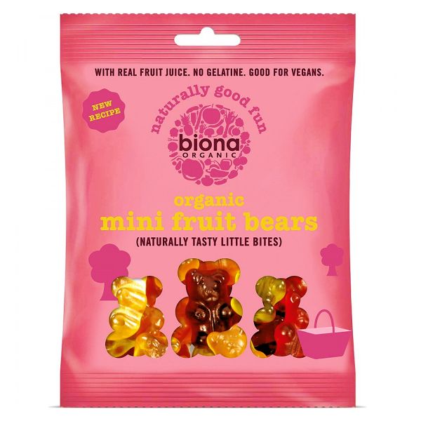 #Biona - Sweets Mini Fruit Bears Organic 75g