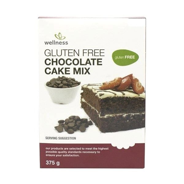 Wellness - Cake Mix Chocolate Gluten Free 375g