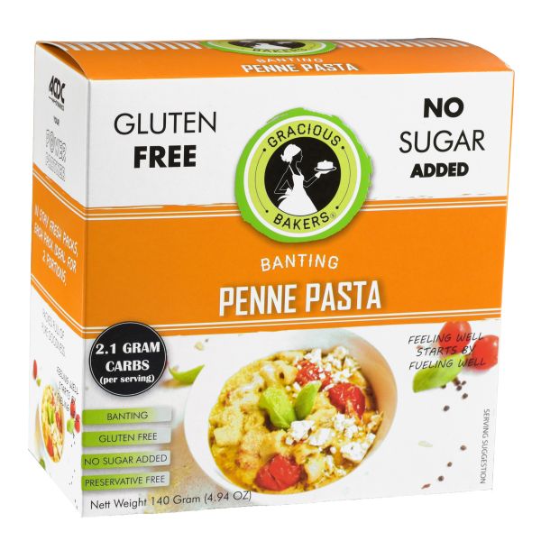 Gracious Bakers - Pasta Penne banting 100g