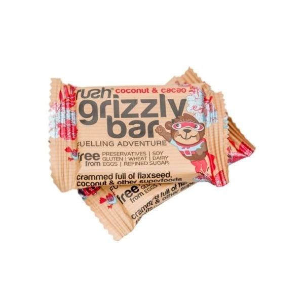 Rush - Grizzly Bar Cocoa & Coconut 25g