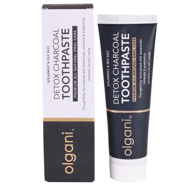 Olgani - Detoxifying Charcoal Toothpaste 75ml