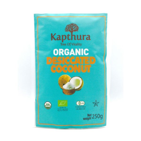Kapthura Organic Desiccated Coconut 250g